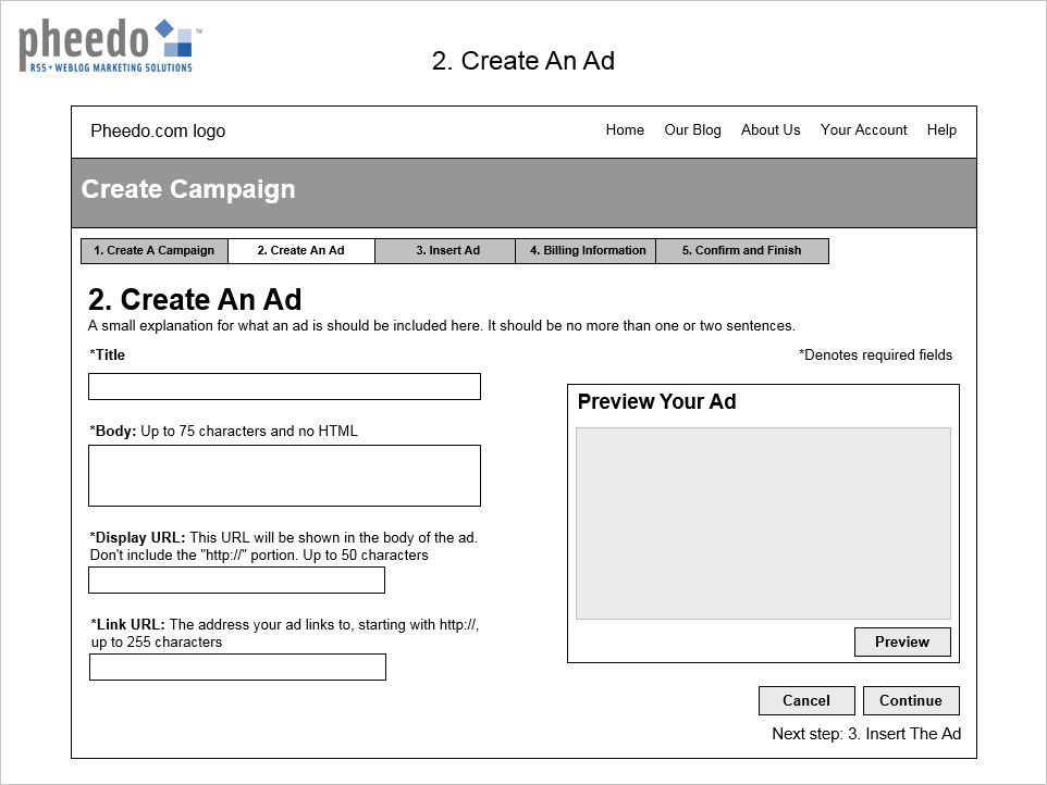 Create a Campaign 2